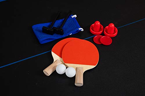Hathaway Bandit 5-Ft Multigame Table Black