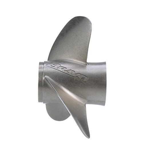 Quicksilver Bravo Three Propeller 14.25Rx22RH Matte Stainless