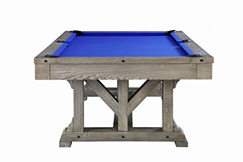 Playcraft Cross Creek 7' Slate Pool Table Pewter