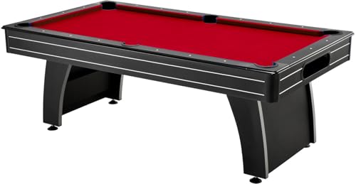 Fat Cat Tucson 7' Pool Table with Automatic Ball Return Red