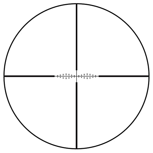 Huskemaw Optics Blue Diamond Series 5-20x50 Fogproof Waterproof Hunting Scope with HuntSmart Reticle Blue