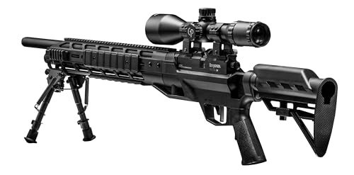 Benjamin Armada BTAP17SX .177-Caliber Pellet PCP Hunting/Target Air Rifle and Scope Black