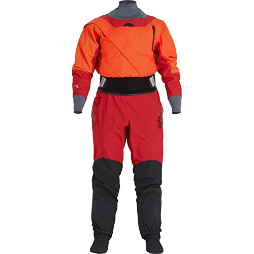 NRS Women's Axiom GORE-TEX Pro Dry Suit Poppy/Vino XS