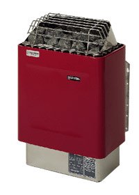 Finlandia FIN-80 Sauna Heater Xenio Digital Control 8kW 240V Burgundy/Stainless