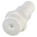 Tefen Plastic Fog Nozzle with Poly Filter 1/8" NPT 1 GPH White 1000 Pack