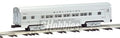 Bachmann Williams Burlington Aluminum Luxury Liner Train Set 60''