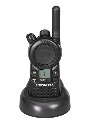 Motorola Solutions 5 Pack CLS1110 Two Way Radio Walkie Talkies Black