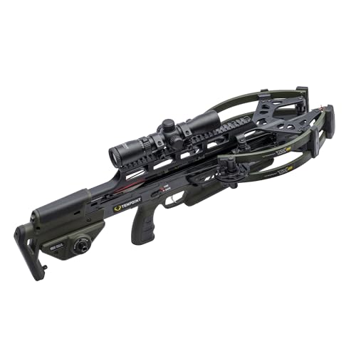 TenPoint TX 28 Crossbow Moss Green - 410 FPS with RangeMaster Scope & ACUslide MAXX