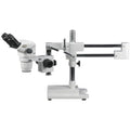 AmScope Professional Binocular Stereo Zoom Microscope with Boom Stand