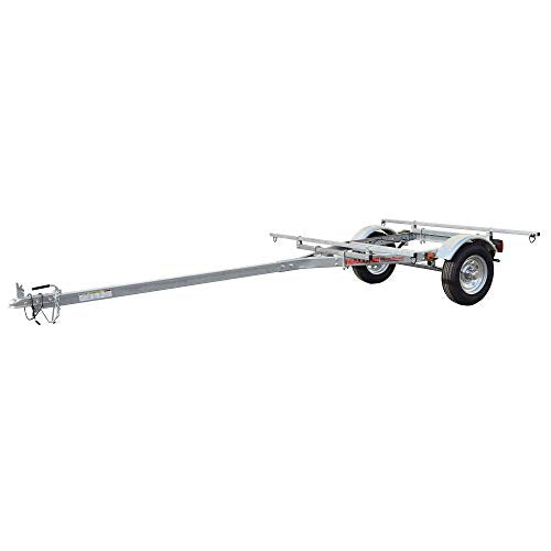 Malone MicroSport Low Bed Kayak Trailer Silver