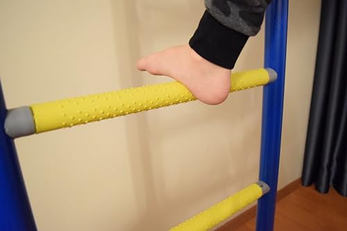 Bocahero Indoor Playground Swedish Ladder Climbing Wall Blue