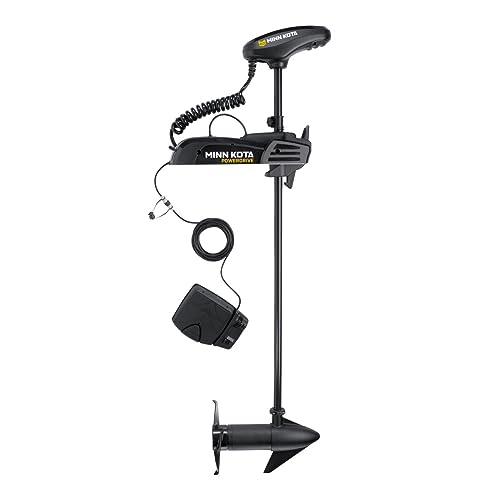 Minn Kota Pontoon PowerDrive 70 lb. Thrust 48" Shaft Foot Pedal Black