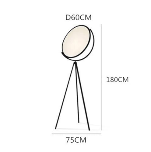 GTEFSWS Post-Modern LED Tripod Floor Lamp Black 180cm