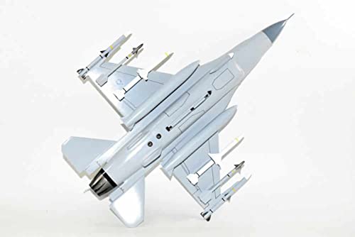 Squadron Nostalgia LLC Lockheed Martin F-16 Fighting Falcon 62d Fighter Squadron 18" Mahogany Scale Model Multicolor