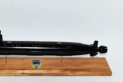 Squadron Nostalgia LLC USS North Dakota SSN-784 Submarine Model 20" Mahogany Black