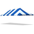 Party Tents Direct 20' x 40' Replacement Weekender Pole Tent Top Blue