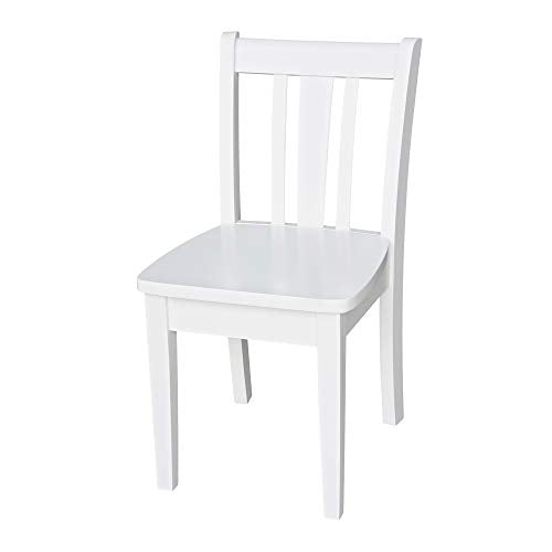 IC INTERNATIONAL CONCEPTS Table with 4 San Remo Juvenile Chairs White
