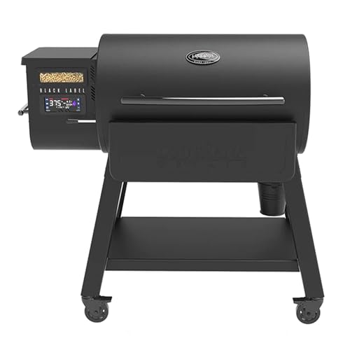 Louisiana Grills 1000 Black Label Series Portable Outdoor Bluetooth Pellet Grill Black