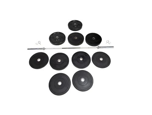 BK BodyKore 260lb Bumper Plate and Bar Package