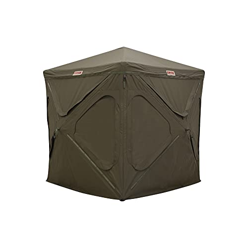 CAGE PERMANENT HUB BLIND R30 Hunting Blind Olive Tan