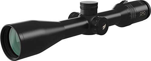 GPO German Precision Optics Spectra 6X Riflescope 1.5-9x44i 30mm Tube G4i Drop Reticle Black