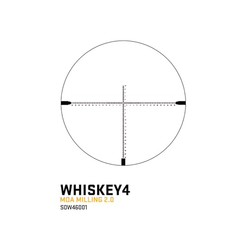 Sig Sauer Whiskey4 6-24x50mm Riflescope Black
