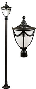 DABMAR LIGHTING INC GM4810-B Rachel Post Fixture