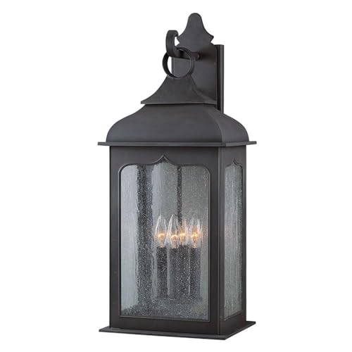 Troy Lighting Henry Street 4-Light Outdoor Wall Lantern Dark Bronze