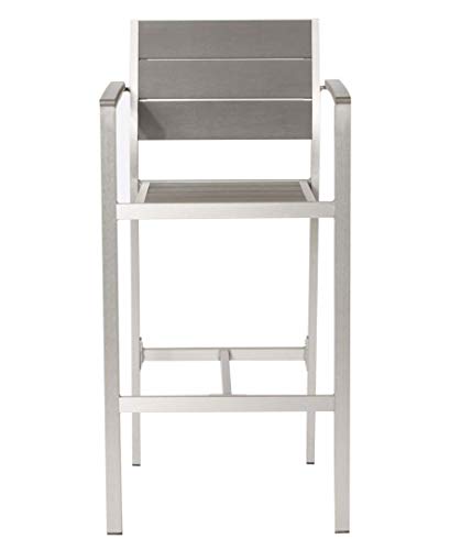 Pangea Home Betty 7 Piece Bar Set Grey
