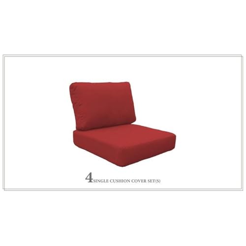 TK Classics Cushions MIAMI-05f Patio Furniture Terracotta