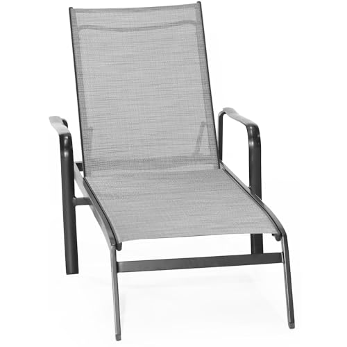 Hanover Foxhill 2-Piece Chaise Lounge Set Gray/Gunmetal