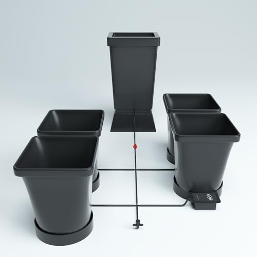 AutoPot 16 Pot XL Hydroponic System with 60 gal Reservoir Black