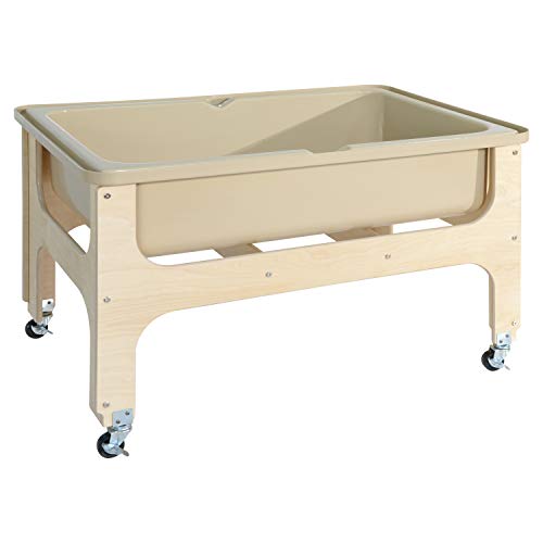 Wood Designs Multipurpose Sand & Water Sensory Center Natural