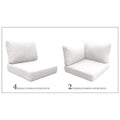 TK Classics Cushions BARBADOS-07c Patio Furniture Sail White