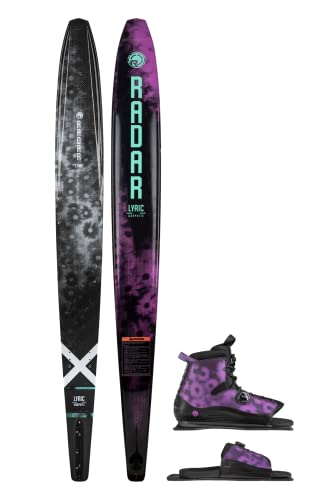 Radar Graphite Lyric Waterski, 65 with Lyric BOA Boots