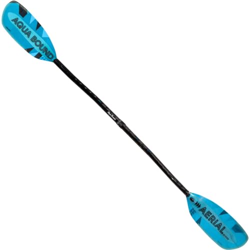 AQUA BOUND Fiberglass Kayak Paddle Blue