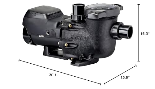 Hayward Pool Pump 1.85 HP (W3SP3202VSP) Black