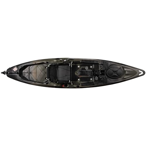 Old Town Sportsman BigWater ePDL+ 132 Power Assist Pedal Fishing Kayak Marsh Camo