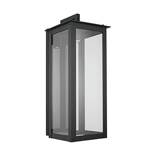 Capital Lighting Fixture Company Hunt Urban/Industrial Outdoor Wall Sconce Black