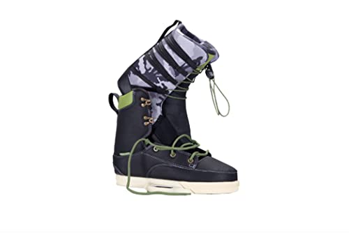 Hyperlite Codyak Mens Wakeboard Bindings Black/Green