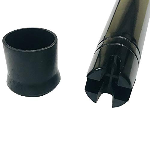 EAT MY TACKLE 130W 2-Speed Reel on 160-200lb Bent Butt Tournament Rod Black