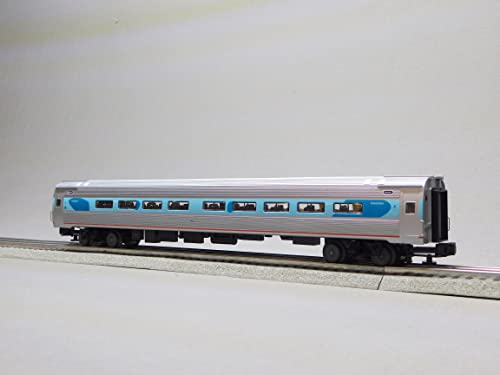 Lionel Amtrak AMFLEET Phase V Passenger Coach/CAB CAR 2 Pack O Gauge Silver
