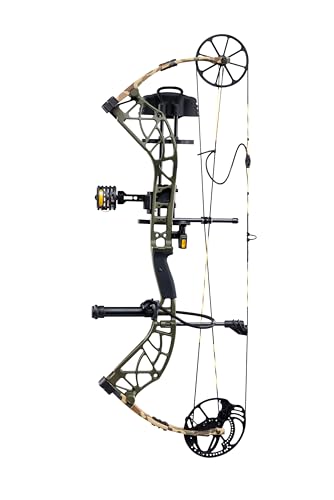 Bear Archery The Hunting Public Adapt 2 Ready to Hunt Compound Bow Package Right Hand Throwback Green
