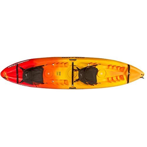 Ocean Kayak Malibu Two Tandem Sit-On-Top Recreational Kayak Sunrise