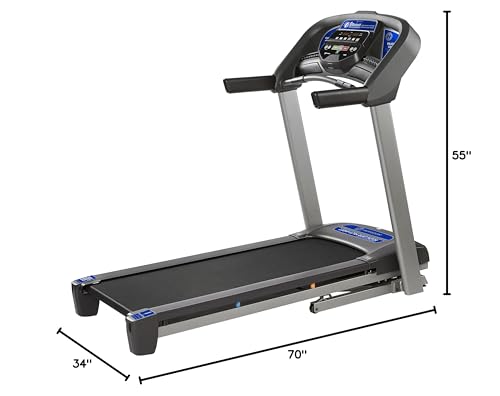 Horizon Fitness T101 Foldable Treadmill Black