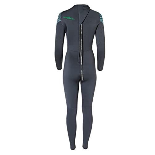 Henderson 5mm Womens Greenprene Back Zip Full Wetsuit Black