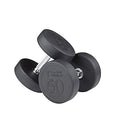 Body-Solid Rubber Round Dumbbell Set 5-50 lb