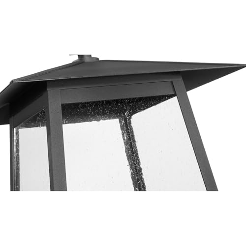 Z-Lite Rainer 4 Light 119" Tall Post Light Black