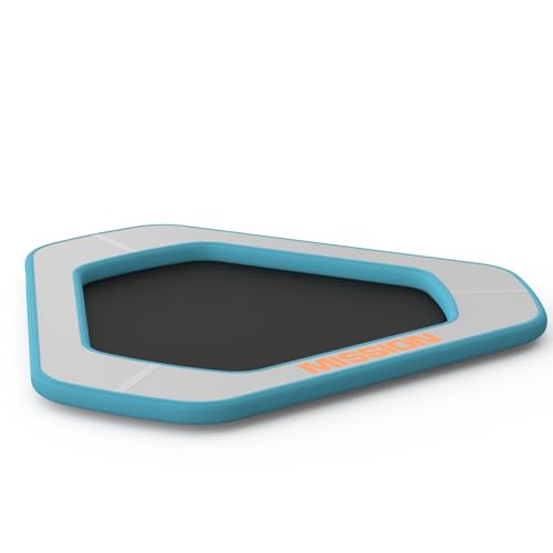 MISSION Inflatable Floating Pool Reef Lite Splash Mat Blue