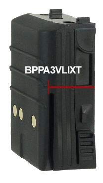 Sandown Wireless 10 Pack Lithium-Ion Replacement Battery for Harris XL-185P/XL-200P 7.2V 3100mAh IP67